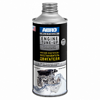 ABRO Очиститель-восстановитель двигателя мягкий Platinum ET-444-R 444мл. 1шт./24шт.